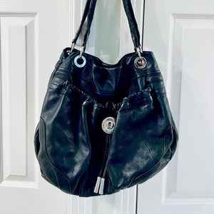 B. Markowsky genuine leather black purse